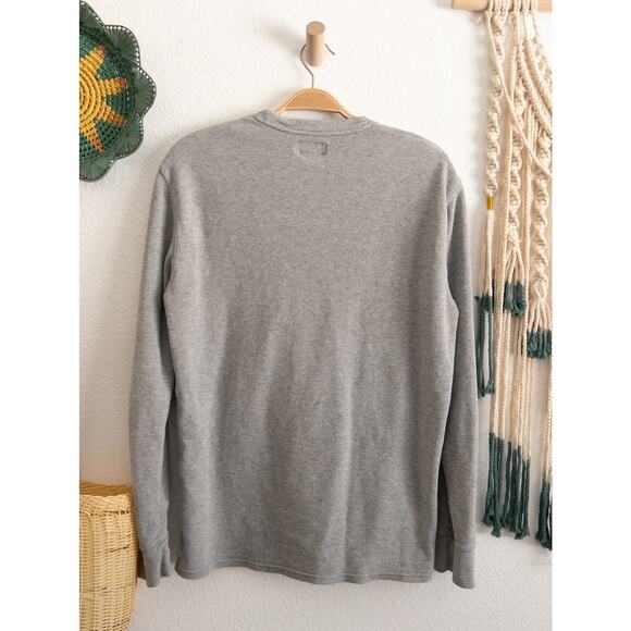 Polo Ralph Lauren Thermal Long Sleeve Gray Shirt XL - Picture 2 of 4
